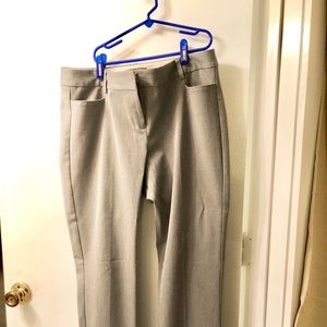 Gray express columnist pant